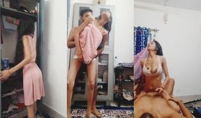 Watch these Indian babes strip down & get wild in homemade anal action