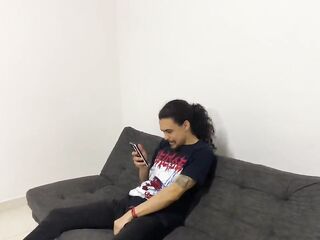 Caught with pictures of his stepmother!