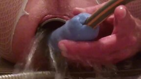 Wild & Intense Shemale Anal Fisting & Dildo Session