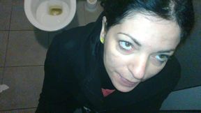 step mom playing in public toilets