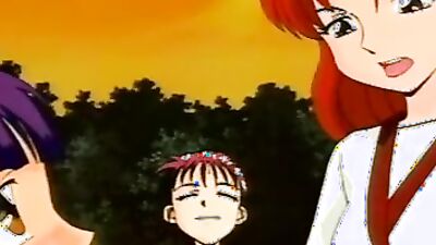 Get aroused watching this anime-style park sex show with hentai babes and cartoon characters