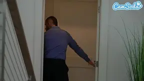 Cheating wife gets caught masturbating