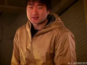 Latex Clad Rina Ishihara Gets Her Mouth And Pussy Smashed Hard