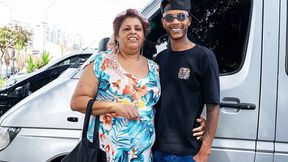 Extreme Fat Belly Mature Rough Ass Fucked in My Van