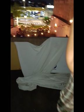 Wife was caught naked in public