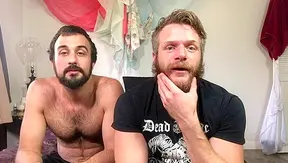 Bearded Hunks Mason Lear and Brian Bonds Get Wild and Dirty During Quarantine