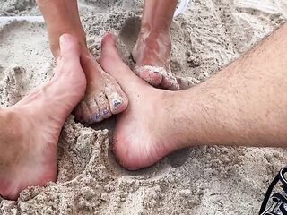 FLORIDA! TREATING DAD RIGHT, PUBLIC FOOT MASSAGE. FLORIDA SERIES three