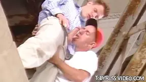Retro Gay Cocksucking With An Amateurish Dude And His Friend