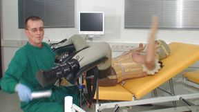 Anal exam in full rubber