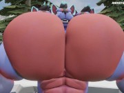 Cerberus Muscle and Hyper Magic Rock Growth Animation