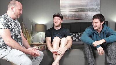 Behind the Scenes Chatting With Straight Boys Benjamin And Damien