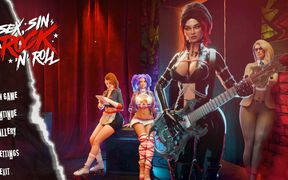 Sex, Sin &amp; Rock'n'roll Gameplay Part 1 - Van Crash, Motel Stop &amp; a Strange New Beginning