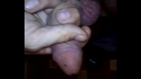 Me jacking off cause I'_m horny.