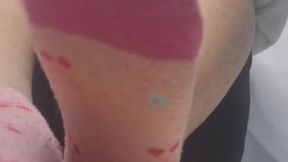 Used and very dirty stockings, would you dare to look at them?
