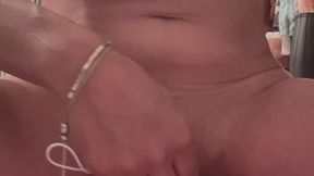Vibrating my pussy