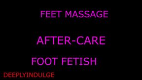 Devoted foot slave worships daddy's feet and gets cum inside her