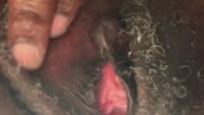 Exxxtra small ebony pussy gets played with and filled