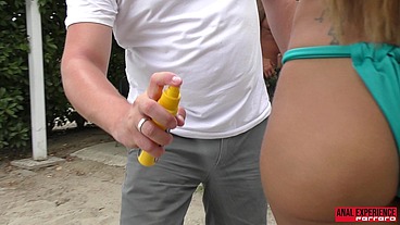 BTS of the scene of Benny Green: "My First Pee Drink, Benny Green, 3 on 1, ATM, Balls Deep Anal, DP, Gapes, Pee Drink, Pee..."