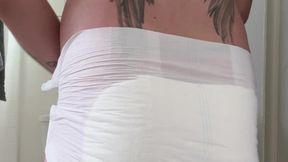 Wetting my diaper
