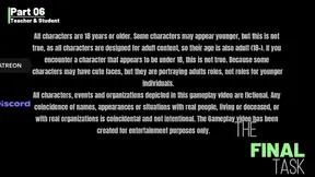 Aiden's Final Task: Hot MILF teacher seduces boy in 3D group sex