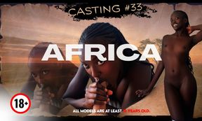 Authentic African Slim Girl's Casting