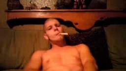 smokin a cig and jerking my dig. dirty talk, floppy/hard dick