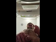 POV: You my humilated human toilet piss slave! Flipping off and pee in your face!
