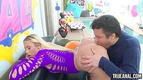 Thick Prick Cums Into Layla Loves Virgin Booty