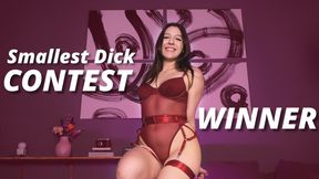 Smallest Dick Contest WINNER