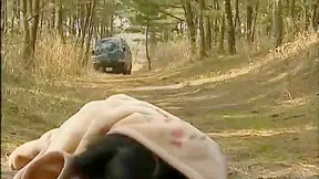 Asian Babe Jogging in Woods – Railed Raw by a Savage Stranger