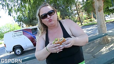 SSBBW american blonde milf want big black cock BBC