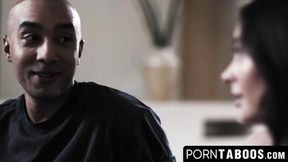 PornTaboos com - Teen stepsis Aften Opal blows and rides stepbro black dick