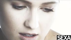 ”Gorgeous lesbian lovers give each other a sexy naked massage”