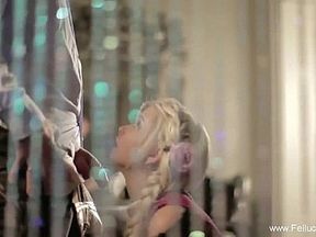 Beautiful German Blonde Maiden Secret Blowjob Fun