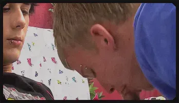 Intense Raw Anal Encounter with Petite Twink and Hung Stud