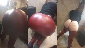 a big ass in my bathroom