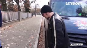 Hot Amateur MILF Lady Paris Backseat Fuck In The Van With Pornstar - LETSDOEIT