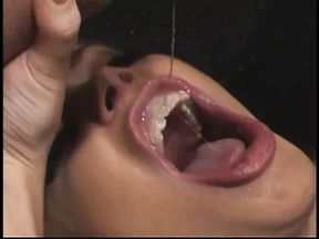 Blonde hussy with fat tits is thrown around room and fucked