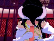 Albedo gets fucked by a mere human (POV) (Overlord)