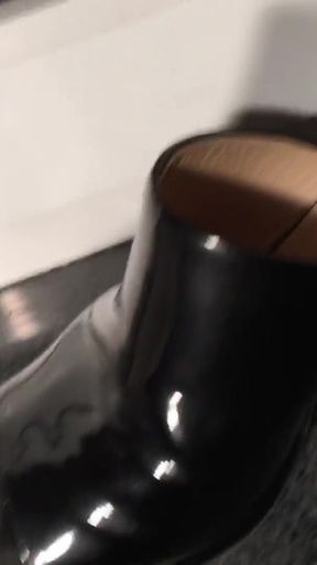 Unforgettable moment from &quot;Cum on Shoes Compilation 4&quot;