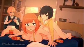 Chica de McDonald'_s siendo follada