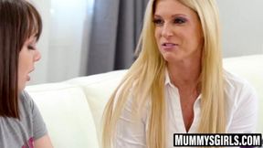 India Summer's strapon fun with her horny stepdaughter