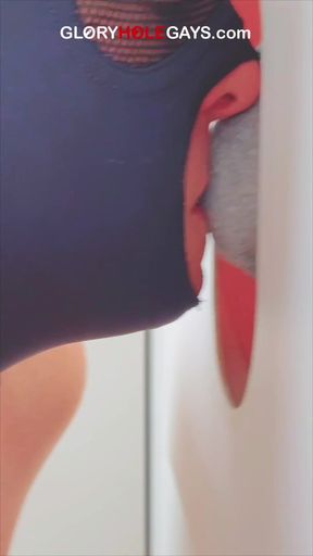 Gloryhole Teacher Trains Me How to Swallow