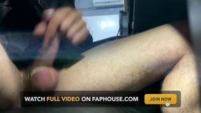 Mushroom Cock Almost Caught Cumming by Wife