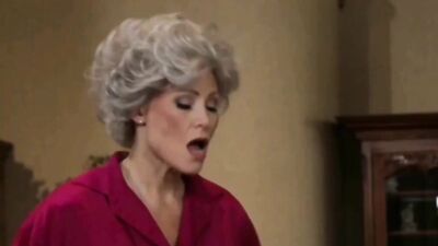 Big Tits rides a massive dick for a last time in this vintage porn video