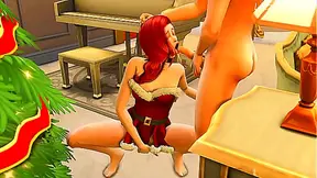 Sweet Sim Receives a Steamy Christmas Surprise in 3D Animated Fantasy