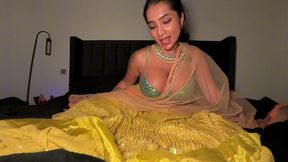 joi with yasmina khan in lehenga