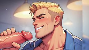 Hot Gritty Men Sucking