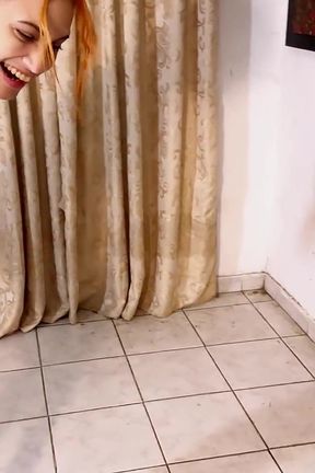Plastic-wrapped Slave Milked to Double Orgasm by Bratty Femdom Duo