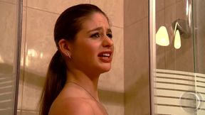 Cathy Heaven take a shower